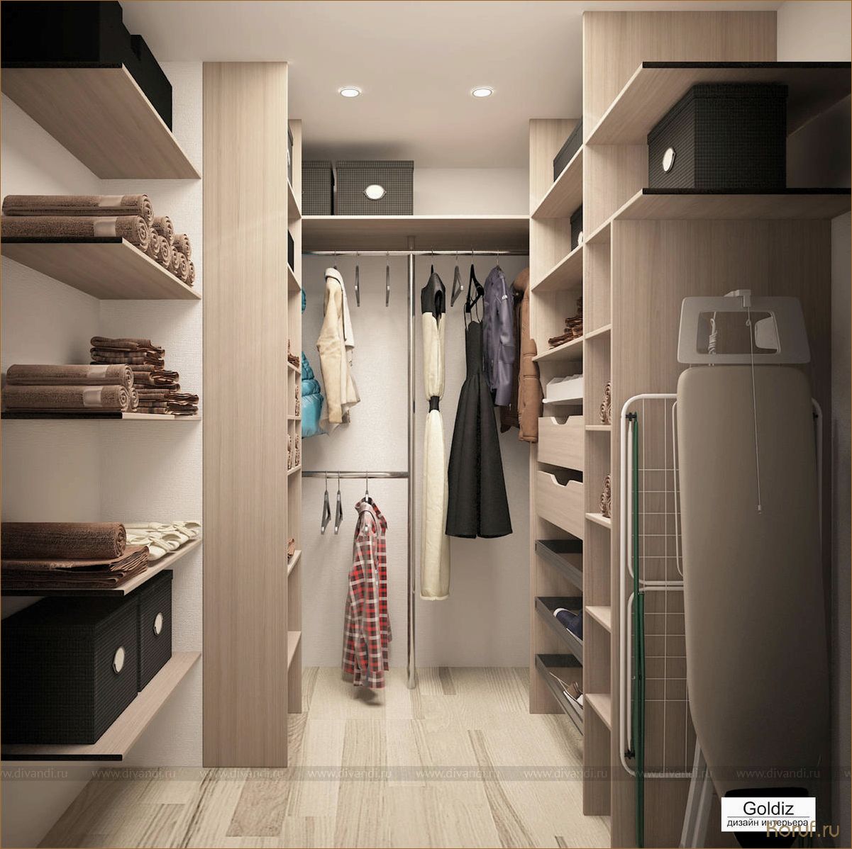 Идеальный дизайн гардеробной: советы и трюки для создания функционального и стильного пространства в вашем доме.