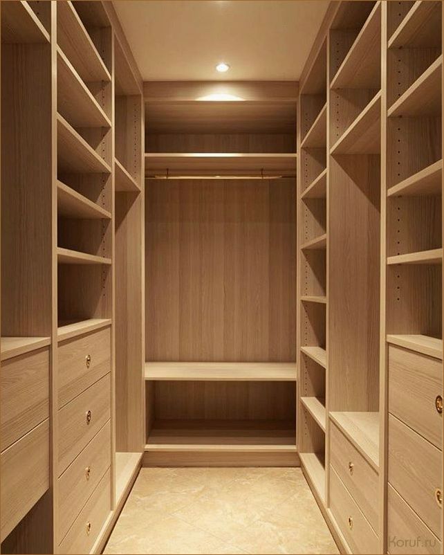 Идеальный дизайн гардеробной: советы и трюки для создания функционального и стильного пространства в вашем доме.
