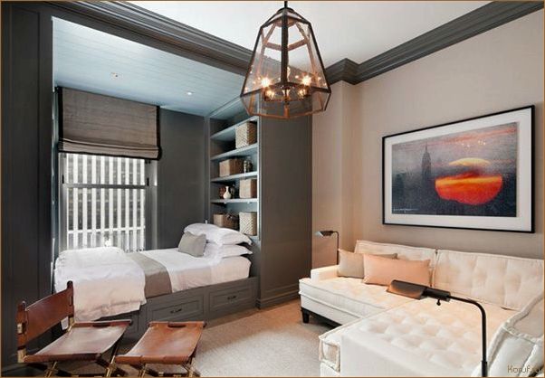 Идеальный дизайн зала-спальни: 5 советов от профессионалов для создания уютного и функционального интерьера