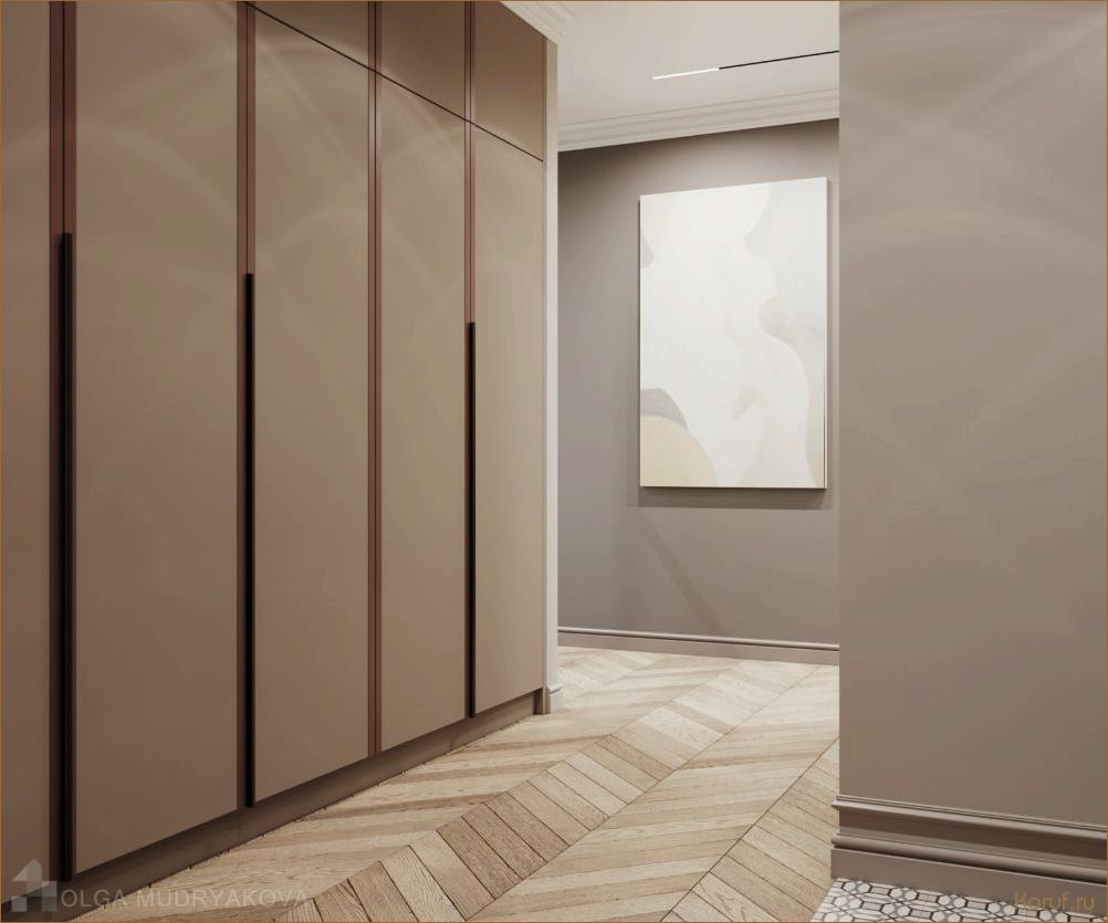 Как создать стильный и удобный дизайн коридора с гардеробной: советы и идеи