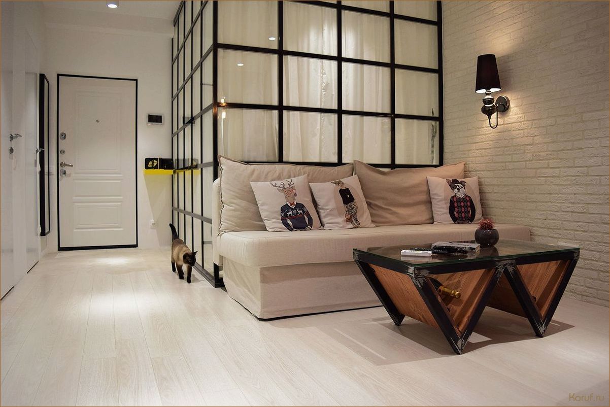 Лучшие идеи дизайна гостиной в двухкомнатной квартире: уют и функциональность в одном пространстве