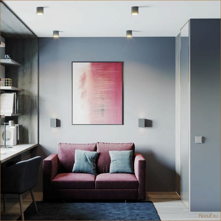 Лучшие идеи дизайна гостиной в двухкомнатной квартире: уют и функциональность в одном пространстве