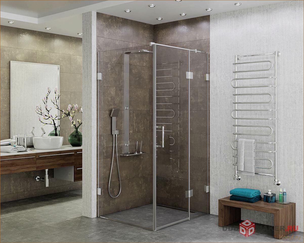 (дизайн душевых перегородок, дизайн ванные, дизайн ванна) Магия дизайна ванны: Как душевые перегородки создают уникальную атмосферу в вашей ванной комнате