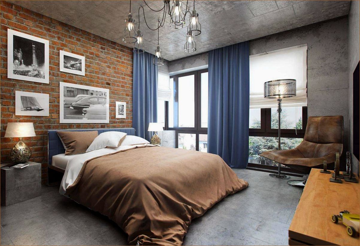 Маленькая спальня, большие возможности: дизайн с гардеробной на 13 м2