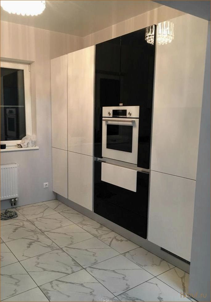 (дизайн кухни чб, белые дизайны кухни, тренды дизайна кухни) Монохромные шедевры на кухне: 10 идей дизайна кухни в черно-белых тонах