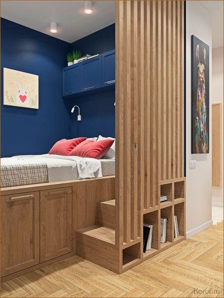 (дизайн детских полок, дизайн детской полок, дизайн детских полочек) Практичность и красота: советы по дизайну и оформлению детских полочек