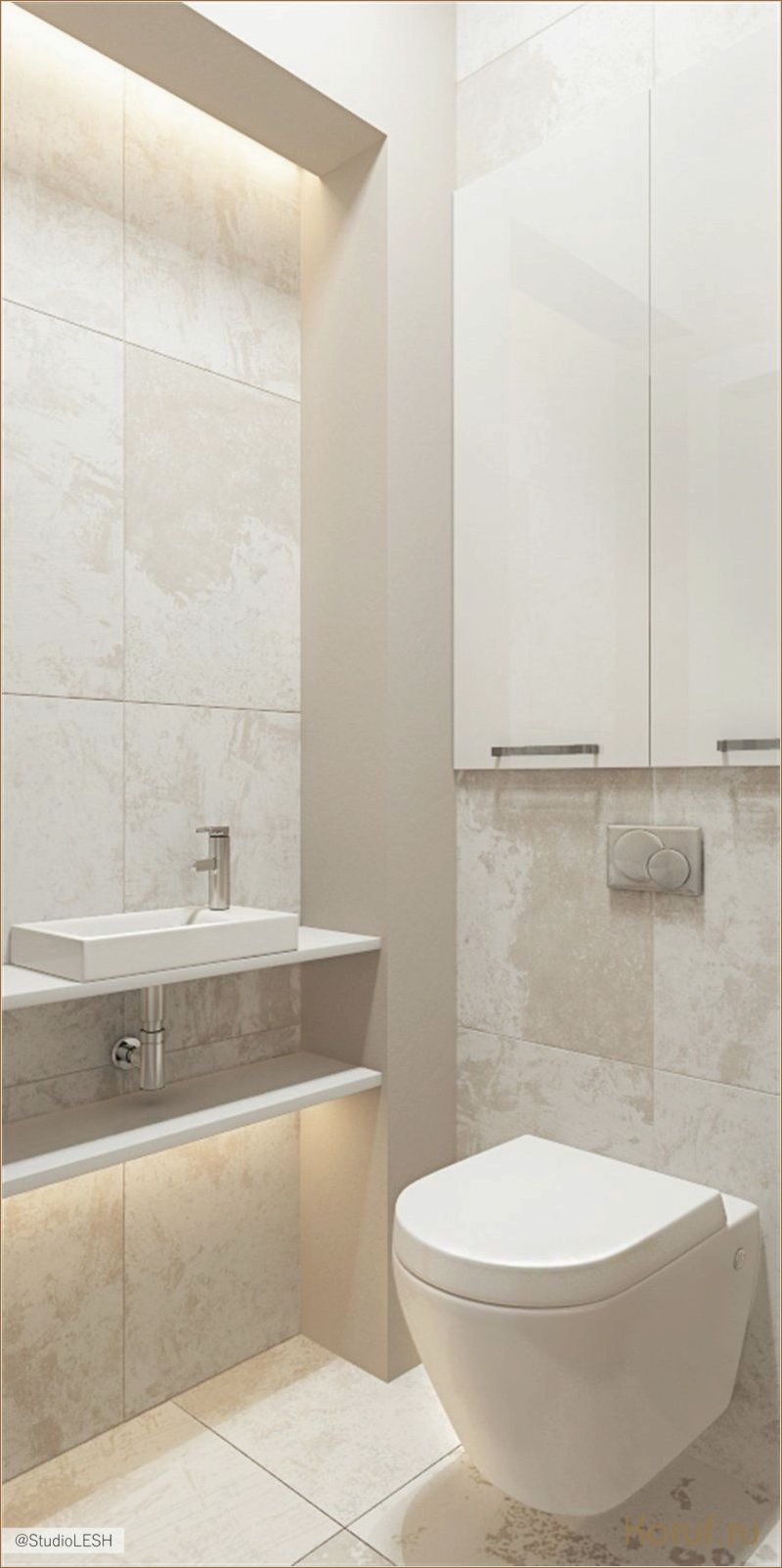 Преобразование маленького пространства: идеи дизайна туалета в квартире хрущевки.