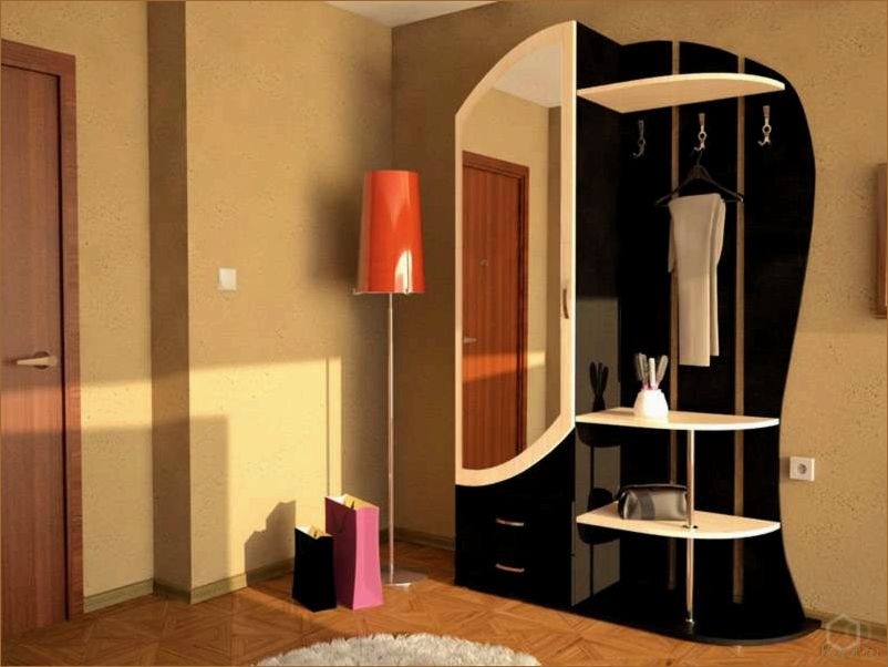 Современные идеи для дизайна маленькой прихожей: Создайте функциональное и стильное пространство