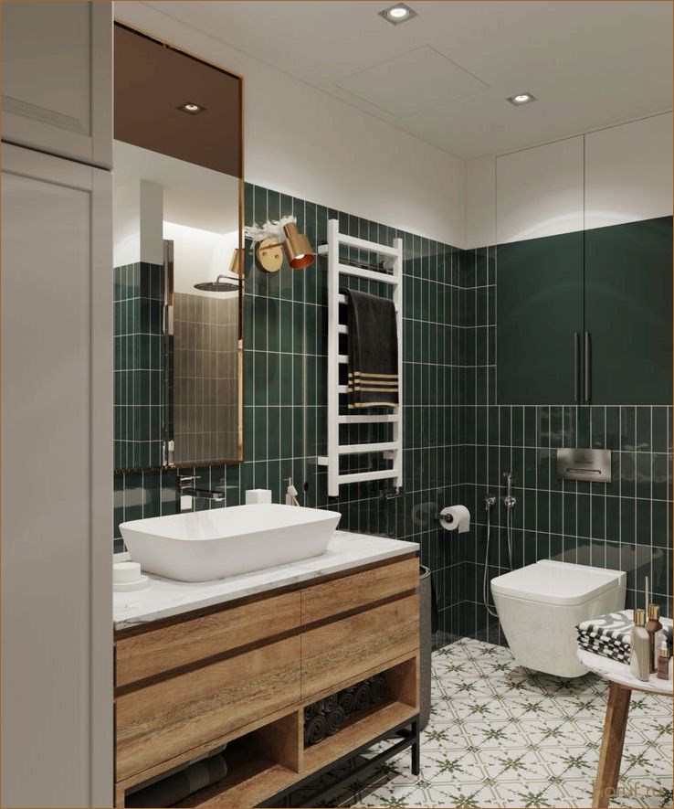 Современный дизайн для ванной и туалета: идеи для совмещенного пространства