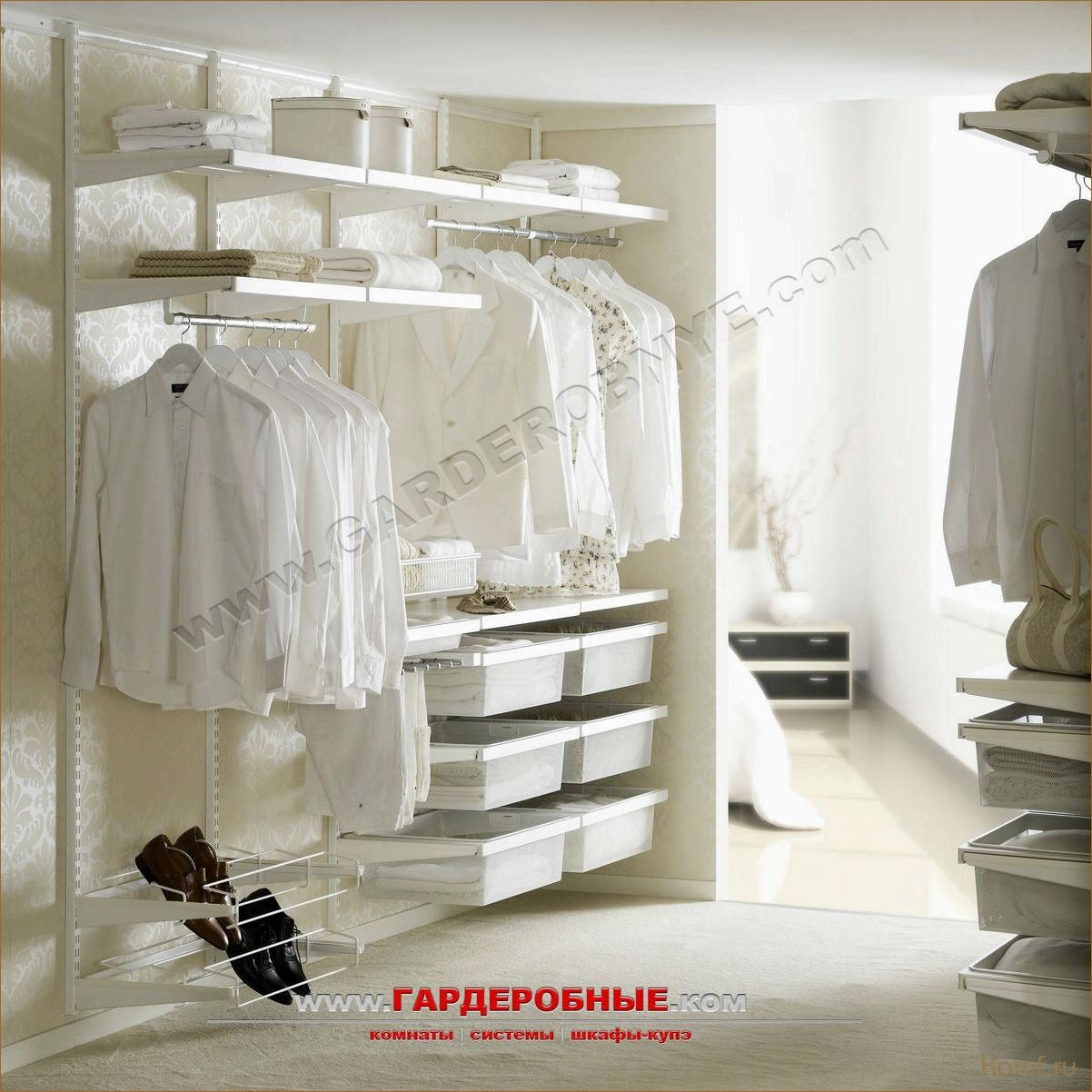 Создаем идеальное пространство: лучшие идеи дизайна интерьера для гардеробной