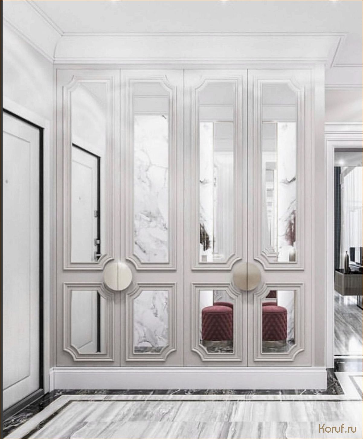 Создаем идеальное пространство: лучшие идеи дизайна интерьера для гардеробной