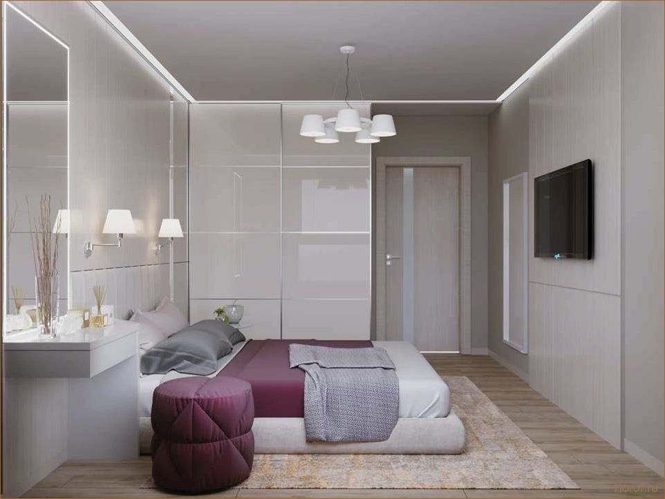 Создайте уютный оазис в вашей спальне: теплый дизайн для комфортного сна.