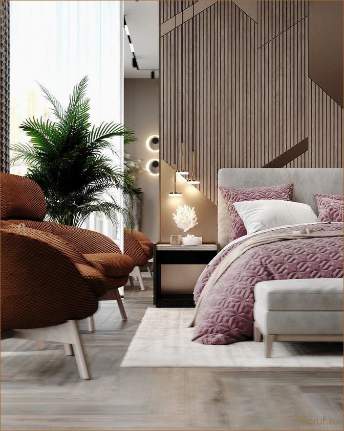 Создайте уютный оазис в вашей спальне: теплый дизайн для комфортного сна.