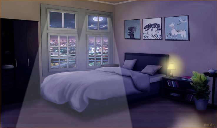 Создание гармоничного дизайна спальни с использованием синего цвета