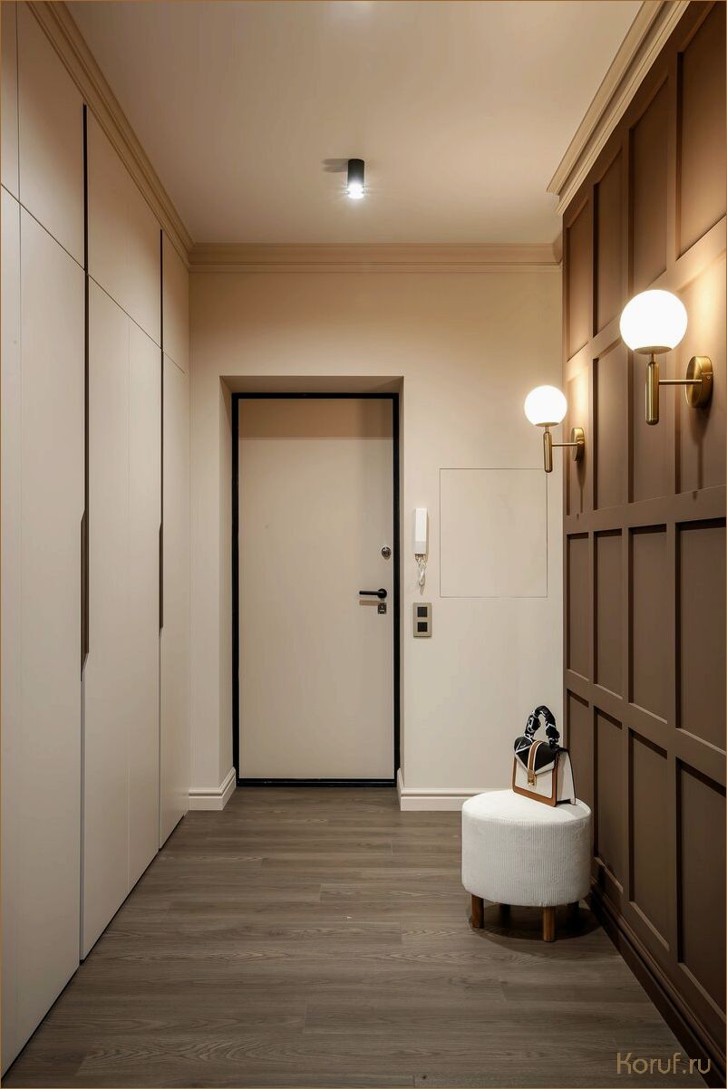 Топ-10 идей по дизайну гардеробной прихожей комнаты: создайте уют и функциональность в одном помещении