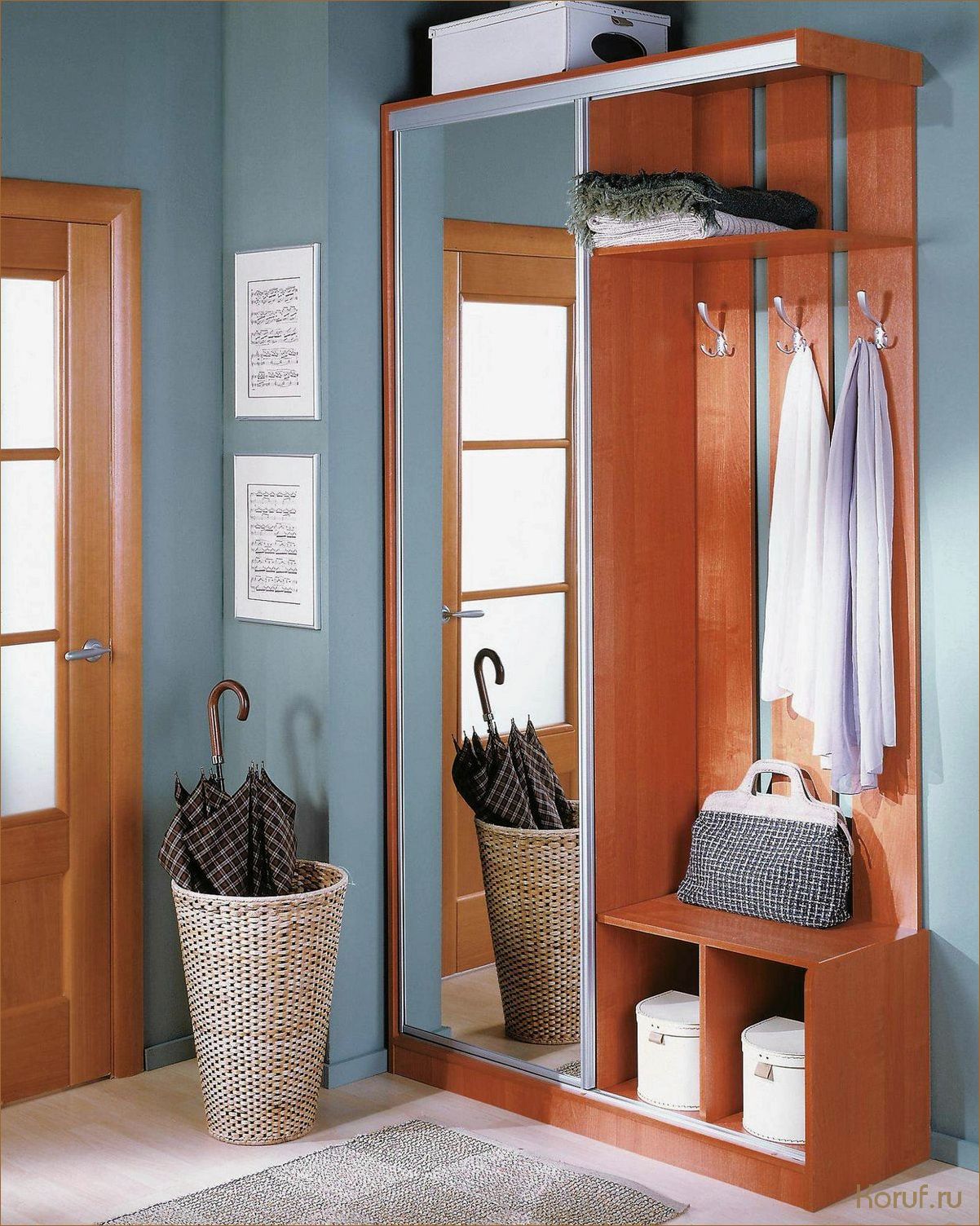 Топ-5 идей дизайна маленькой прихожей: красиво, функционально, просто.