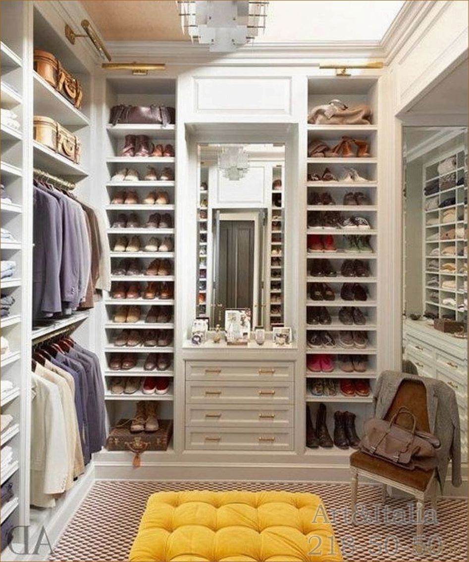 Трансформируйте свою гардеробную с помощью современного дизайна: лучшие идеи и советы