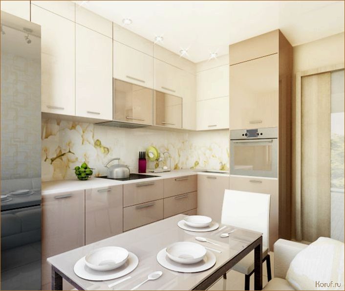 (дизайн угловой кухня, дизайн угловой кухни, дизайны угловой кухни) Уютная и функциональная: 10 идей для угловой кухни в современном дизайне