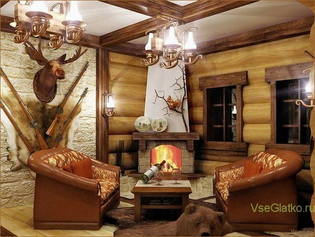 Успешная охота на стиль: как создать охотничий дизайн для гостиной, который впечатлит каждого гостя
