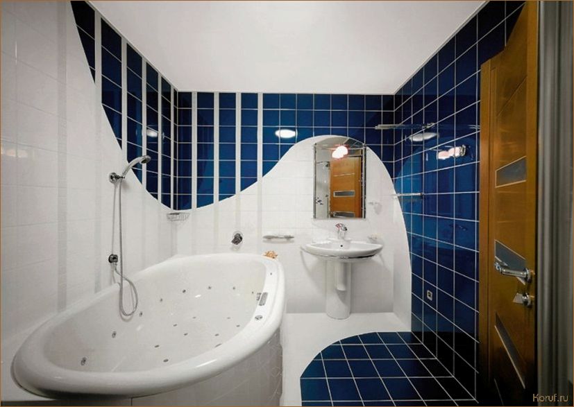 Стильно и удобно: дизайн ванной комнаты без душевой кабины